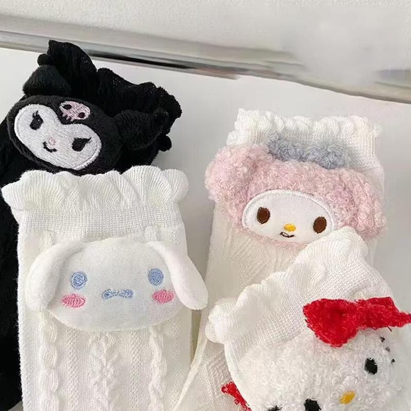 Product Introduction of Japanese Cute Pattern Socks Short Sweet Minimalist Cute Nong Socks F3W7 26