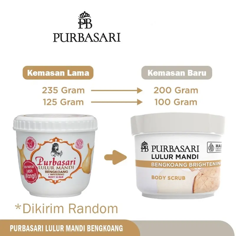 PURBASARI LULUR MANDI - BODY SCRUB PURBASARI 5