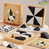 Gambar Vinnatsu Blok Bangunan Geometris 3D Tersembunyi 120/365 Tingkat, Blok Puzzle Geometris 3D Bentuk Dasar Mainan Edukasi Anak-Anak / Blok Bangunan Kayu 3D Tersembunyi Bentuk Geometris Mainan Edukasi Latihan Pemikiran Logis Anak-Anak Games - A(120 levels) dari Vinnatsu official Kab. Tangerang 1 Tokopedia