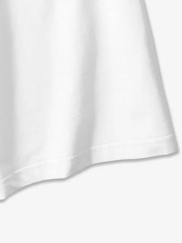 Women's Solid Round Neck Tee, Casual Short Sleeve Crew Neck T-shirt for Summer, Fashion Women's Top for Daily Wear 4
