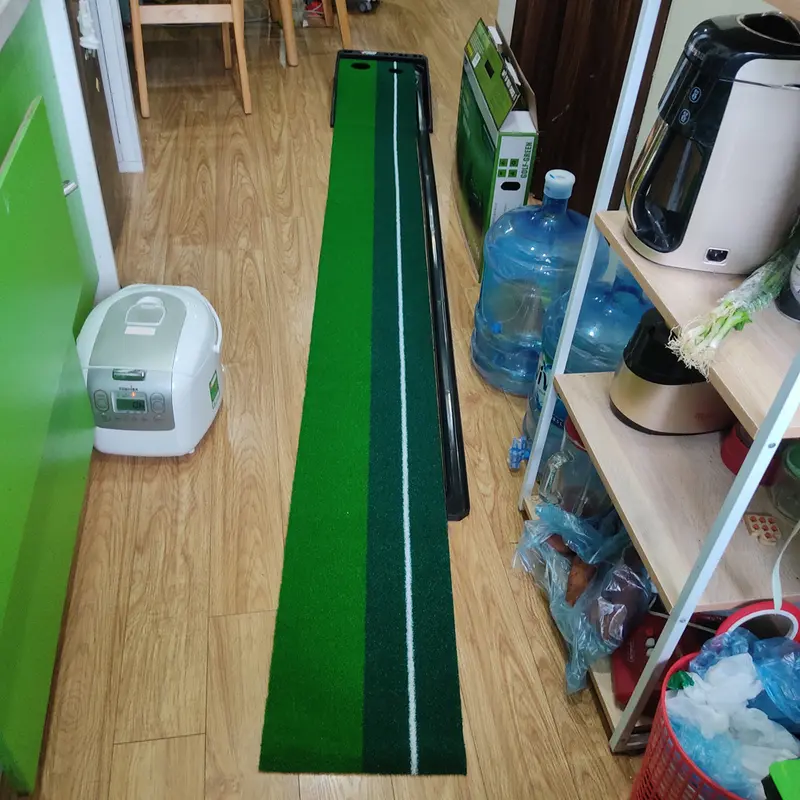 TRỌN BỘ Thảm tập Golf Putting chính hãng PGM kèm gậy golf G300 và 3 bóng golf Sport Cao Su 3