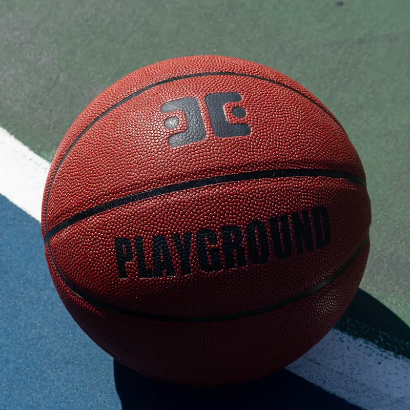 Bóng rổ da Hoops Playground số 6, da cao cấp dùng trong sân, ngoài sân 1