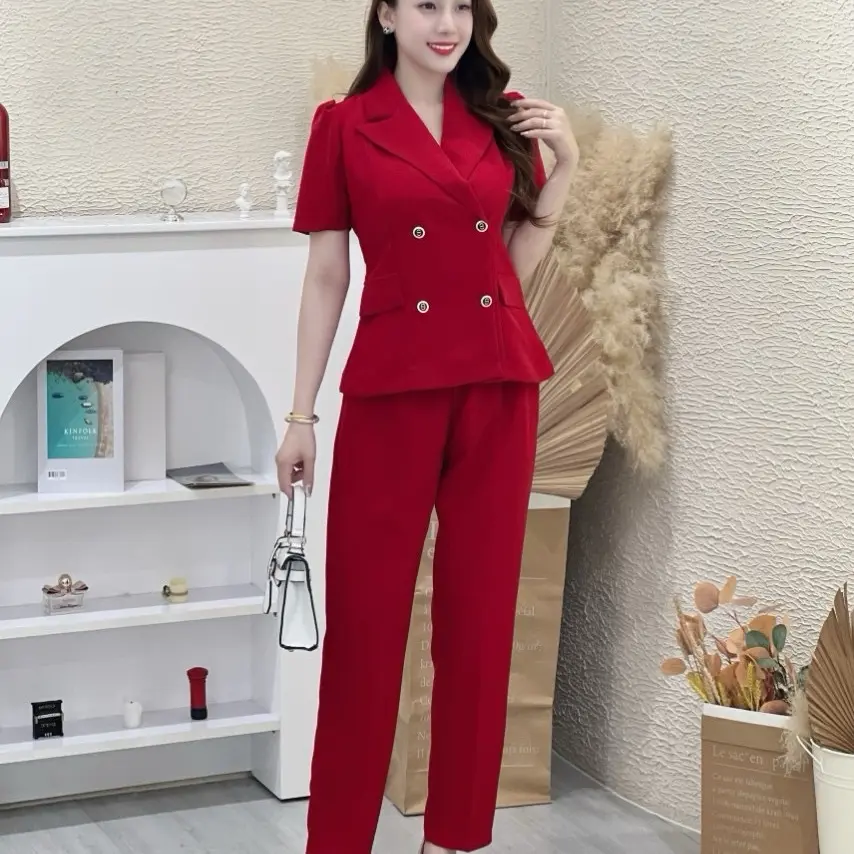 sét bộ vest sang trọng thời trang Bích Ngọc Winmy, chất liệu vải tuyết mưa cao cấp
