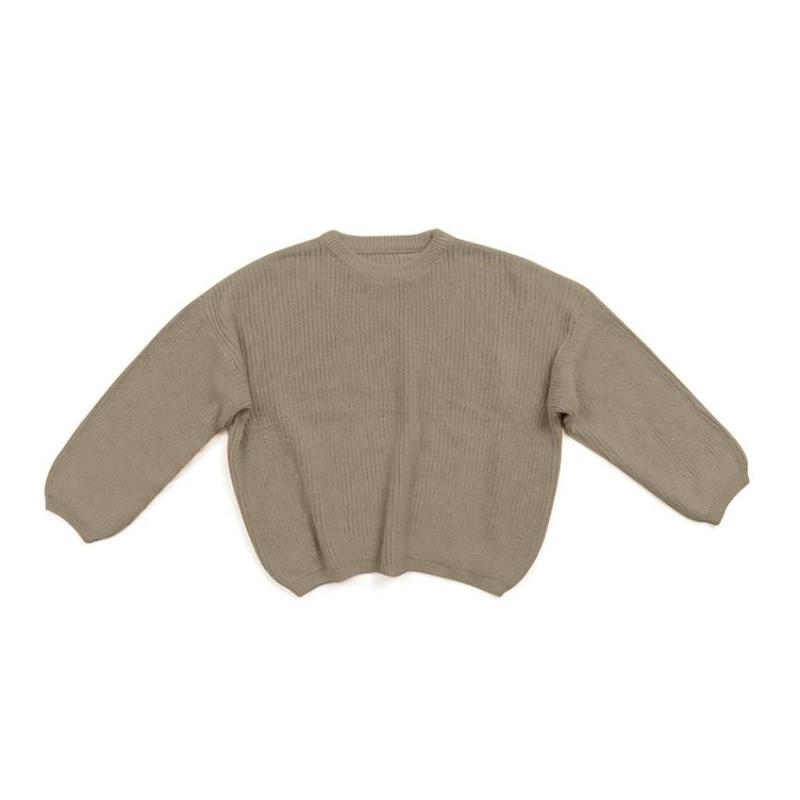 Product Introduction of Toddler Baby Fall Winter Sweaters, Kids Long Sleeve Knitted Solid Thick Pullover Clothes 45