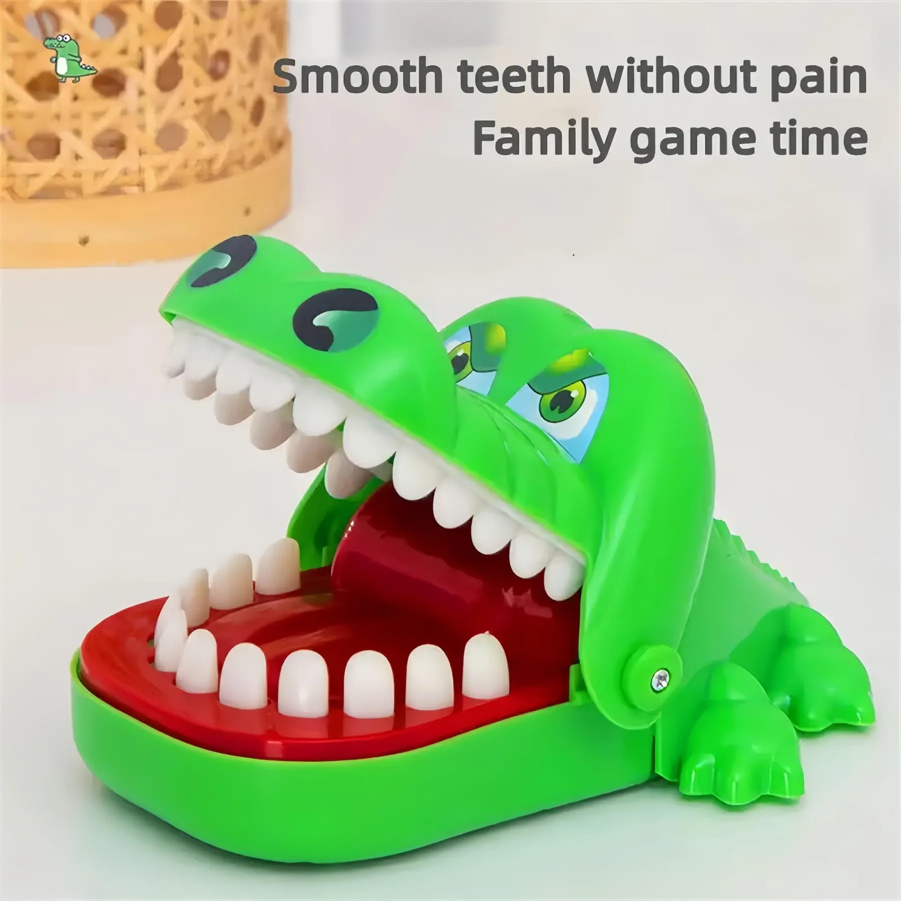 Crocodile Finger Biting Toys for Mummy Fun Time, 1 Piece Funny Stress ...