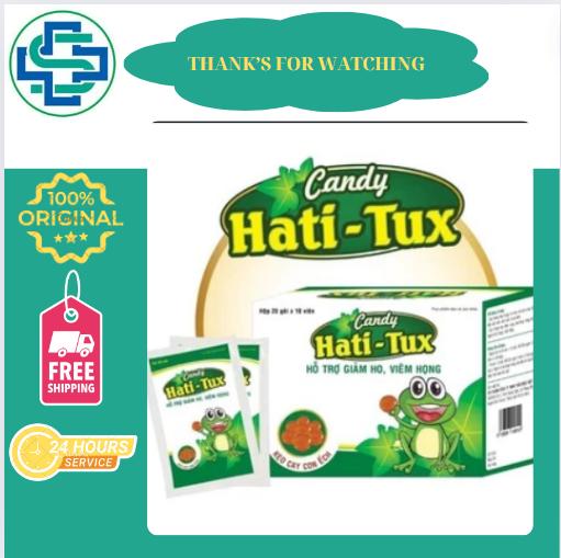  Kẹo ngậm Hatitux - Hỗ trợ giảm ho đau họng 