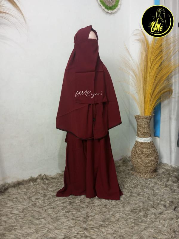 GAMIS SET ANAK PEREMPUAN/GAMIS ANAK/BUSANA MUSLIM ANAK 7