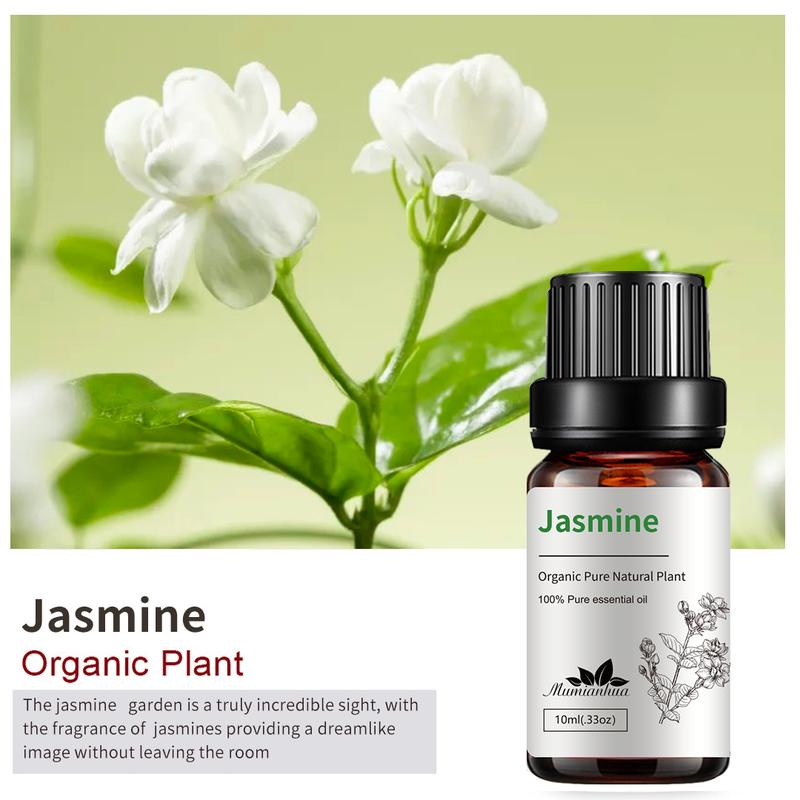 Tinh Dầu Thơm, 10ml, Hương Nến Freesia, Tinh Dầu Thiết Yếu Đơn, Hoa Nhài, Tinh Dầu Dưỡng Da, Tinh Dầu Hoa Mát Xa, Mùi Xà Phòng 5