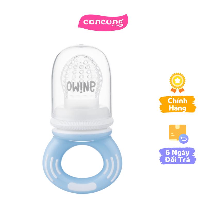 Túi nhai ăn dặm cho bé Animo xanh L RK-3342