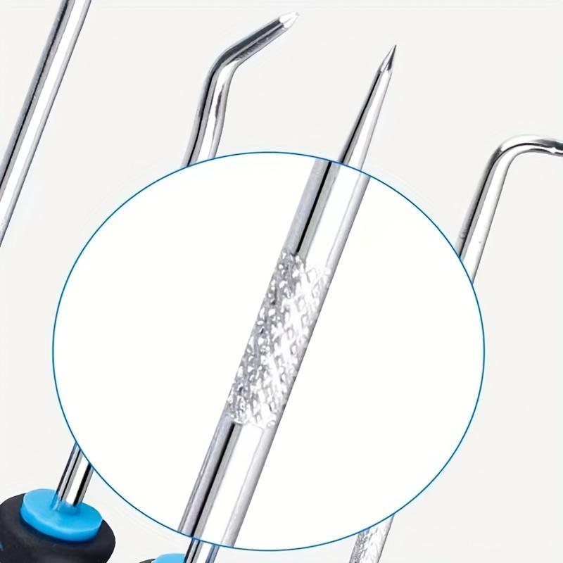 Product Introduction of Car Oil Seal Hook Set, Oil Seal O-ring Pick Tools, Professional Disassembly Tools, Assembly & Disassembly Tools for Car Repair 8