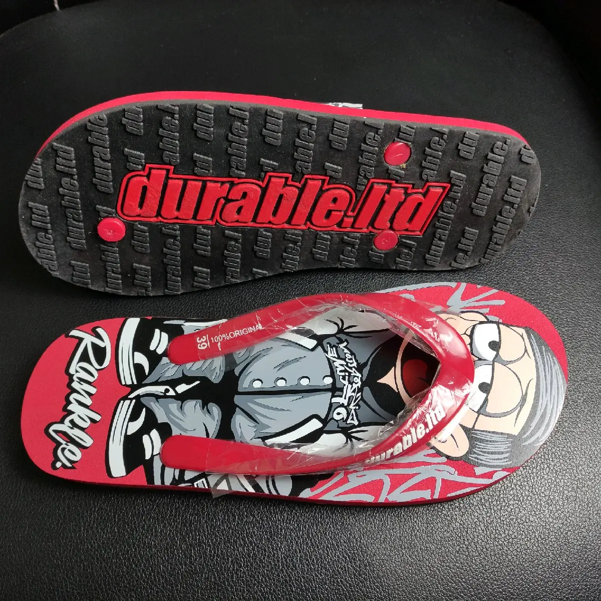 SENDAL DISTRO DURABLE LTD ORIGINAL SANDAL PRIA SENDAL WANITA UNISEX SENDAL COUPLE SENDAL SPOON EMBOSS KADO PACAR HADIAH ULANG TAHUN