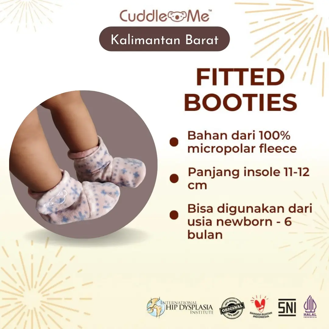 CUDDLE ME - FITTED BABY BOOTIES SEPATU KAOSKAKI BAYI