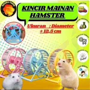 KINCIR MAINAN HAMSTER JOGGING WHEEL NDARUFARM