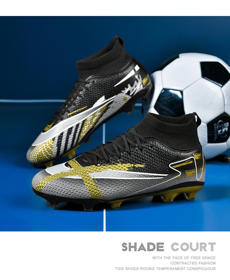 Product Introduction of （SIZE 33-45）Ready Stock Unisex Plus Size Football Shoes Outdoor Futsal Soccer Shoes Non-slip Training Shoes 19