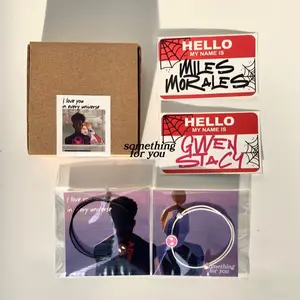 Gelang couple spiderman (bonus box)