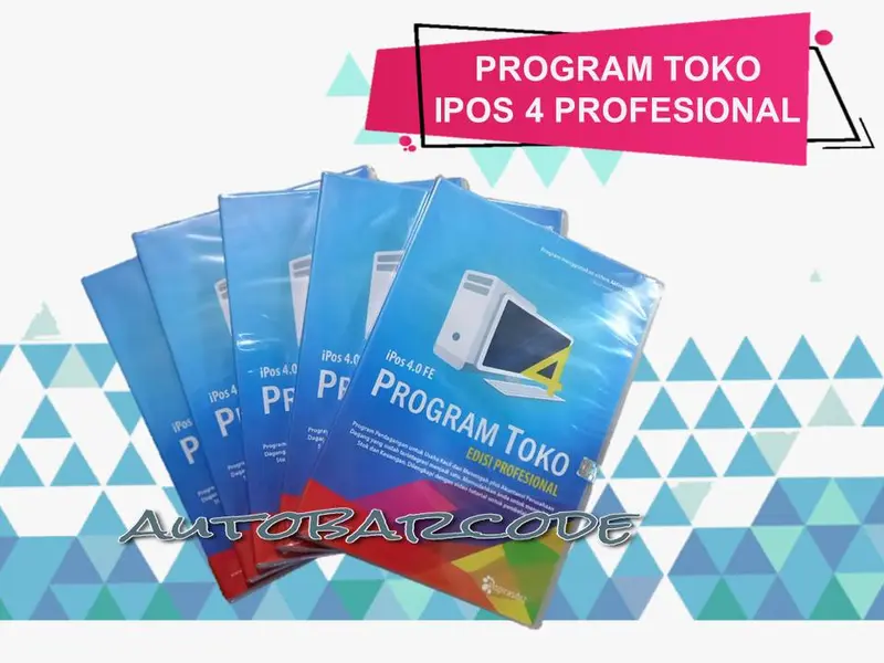 IPOS 4 FINAL EDITION SOFTWARE PROGRAM KASIR TOKO BUKU RETAIL WINDOWS Komputer 1