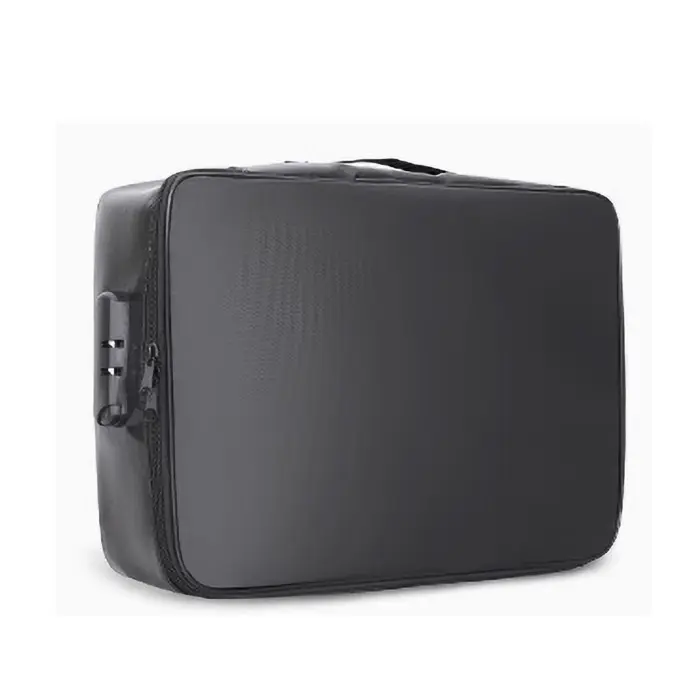 Tas Penyimpan Dokumen Tahan Api dan Air Tempat Berkas Map - TK005 - Black