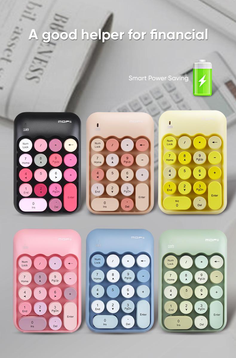 Product Introduction of MOFii Keyboard Numeric Wireless 2.4G X910 1