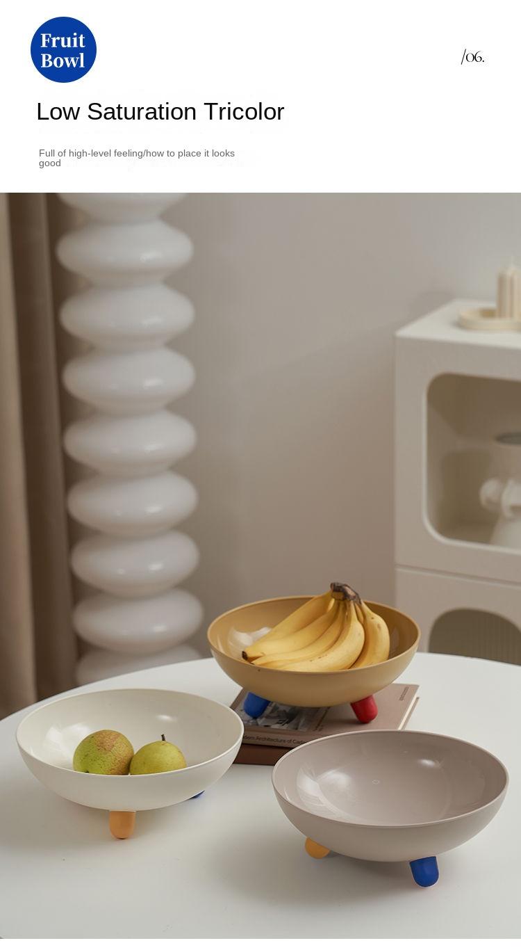 Product Introduction of Creative snack tray, candy tray, fruit tray with high aesthetic value, living room coffee table, fruit tray, household dried fruit tray, high footed fruit tray 5