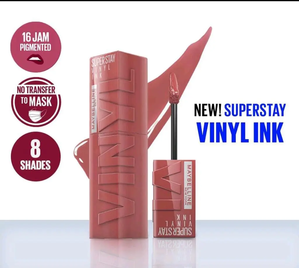 MAYBELLINE SUPERSTAY VINYL INK LIP CREAM