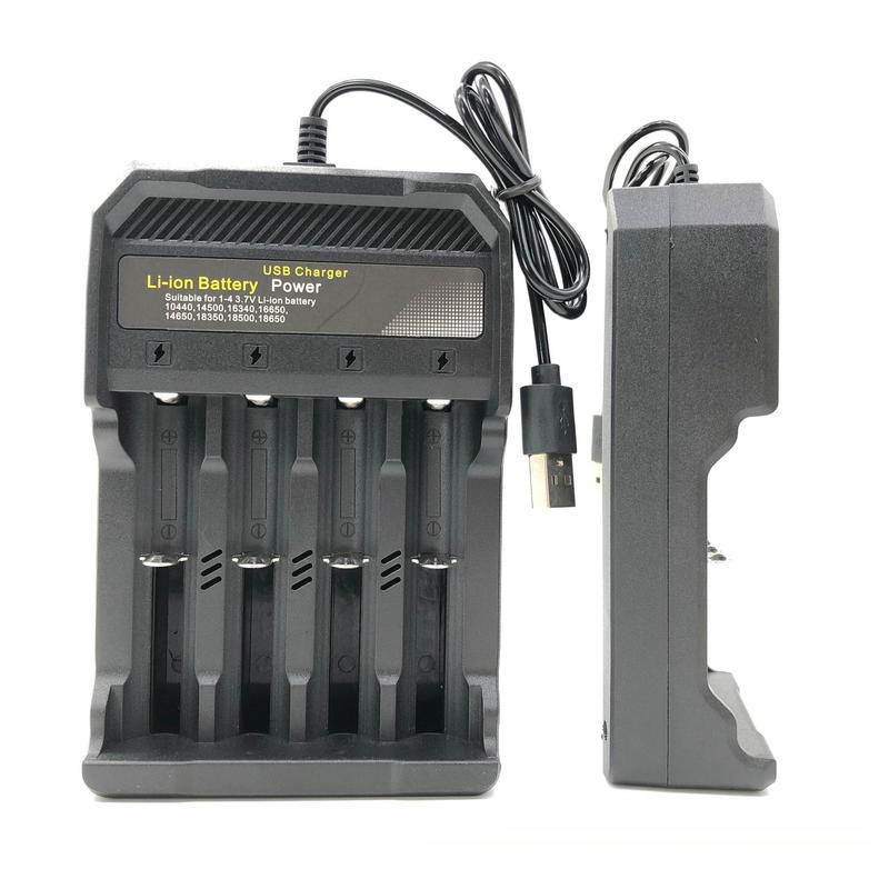 Product Introduction of 18650 Charger Usb Four Slot Lithium Battery Smart Charger 3.7v Battery Four Charge Fast Charge 21