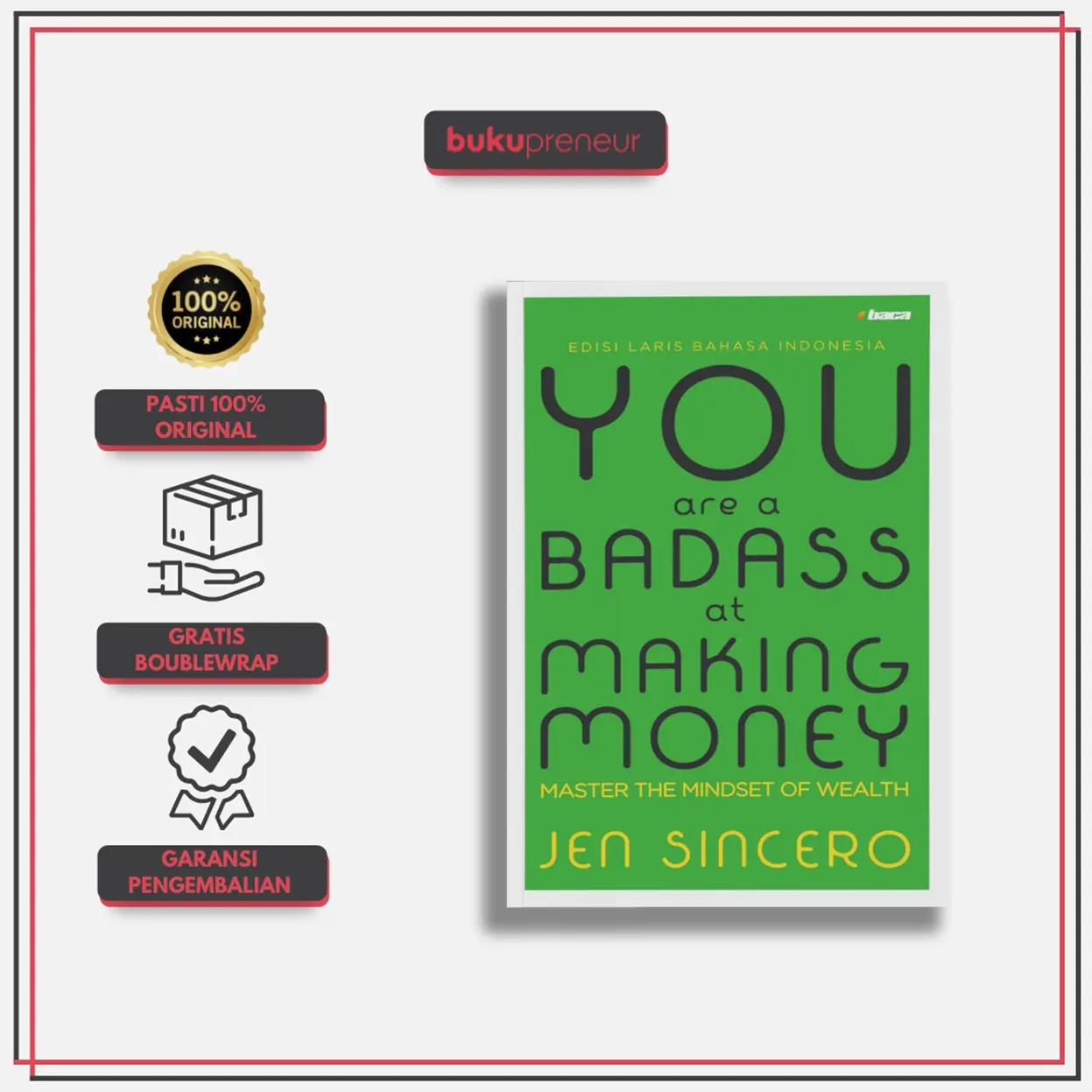 You Are A Badass At Making Money - Jen Sincero Soft Cover