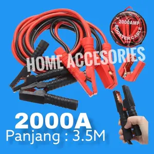 2000A/800A Jumper Jamper Aki Autoleader Kabel Starter Jumper Alligator Clamp Cable/Kabel Jumper Aki Mobil / Jumper Aki Mobil Booster Kabel Jamper Aki Mobil 2000A 800A 500A Car
