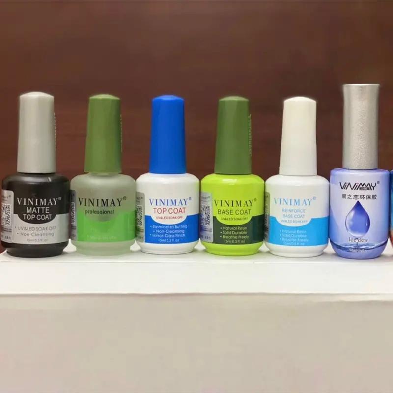 Base,Top ,kiềm dầu,top lì,top loang ,cứng móng Vinimay Bộ dụng cụ làm móng chân Làm Nail