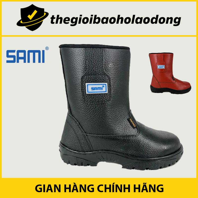 Ủng Bảo Hộ Lao Động Đen, Nâu Da Thật, Mũi Thép Chống Va Đập Mạnh, Đế Thép Chống Vật Nhọn Đâm Xuyên, Chống Thấm Nước, Chống Trơn Trượt