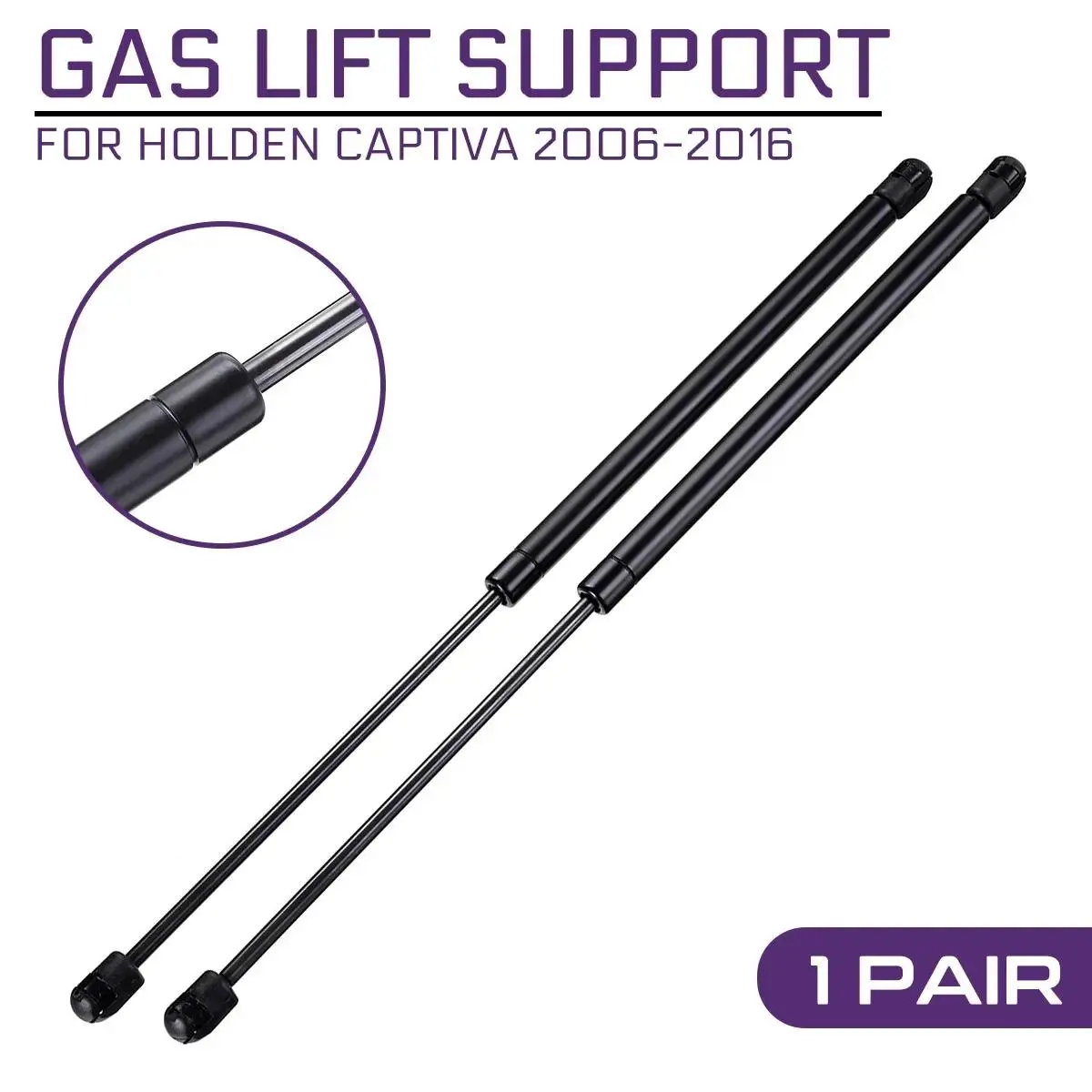 Carbon Steel Rear Trunk Support Hydraulic Rod Strut Spring Bars Shock Bracket For Holden Captiva 2006 to 2016 SX CX LX