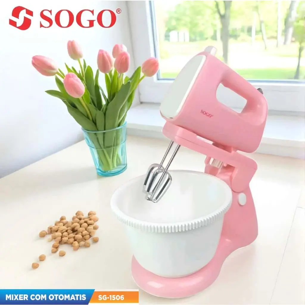 [DOKAIBI] MIXER PINK SOGO | Mixer Standing SOGO | Mixer Stand Bowl