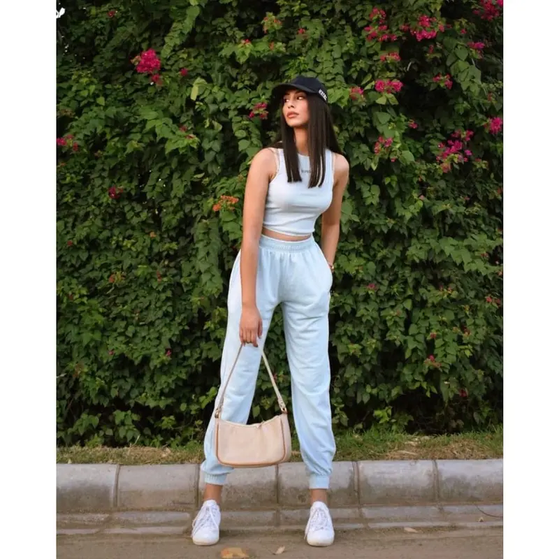Sweatpants Jogger Cewek Santai Hangout Kekinian Viral H m Bahan Fleece Lari Training Joger Olahraga Gym Nyaman Sport Cepat Kering Nyaman Pria Wanita Uniseks 7