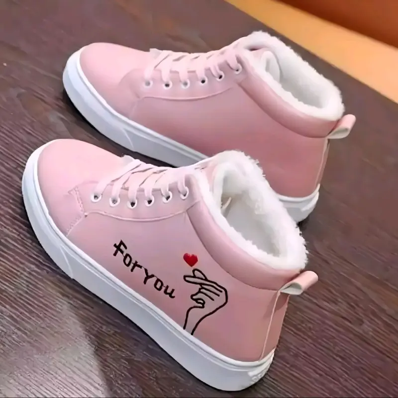 Sepatu Boot Fashion Anak Perempuan Print Motif For You Sepatu Kasual Terbaru 2
