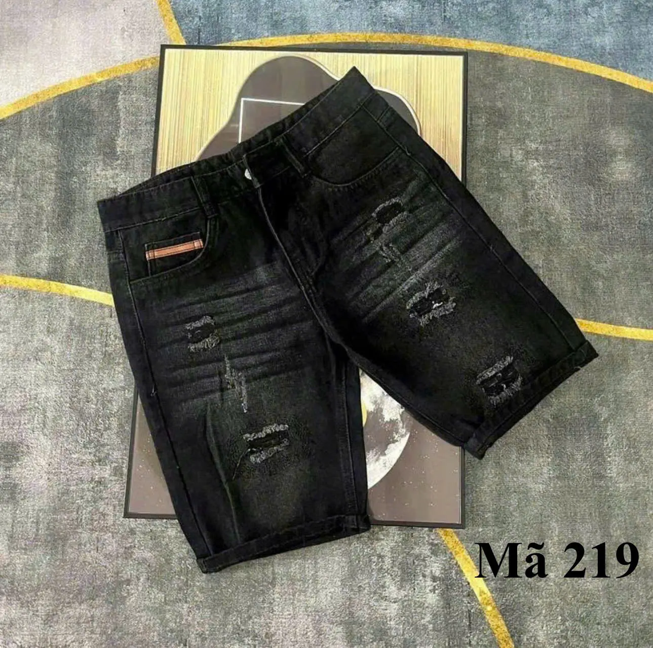 Quần Short Jeans nam cao cấp chất liệu vải jean bò không co giãn size 28-34 - Pants Menswear Có Túi