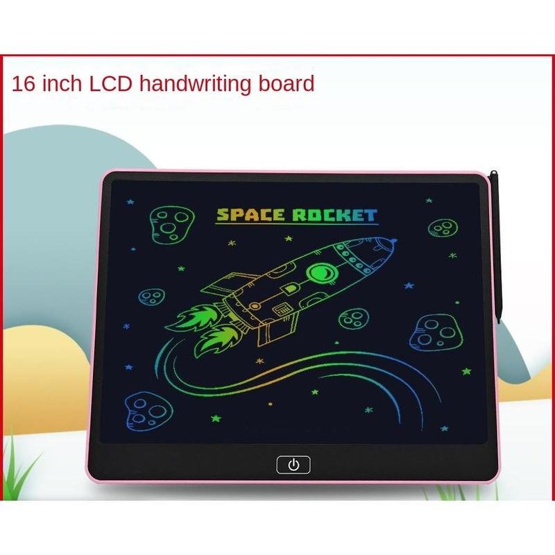 Large size 13-inch 16-inch LCD painting board LCD writing board Children's graffiti electronic small black board drawing tablet 1