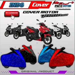 Cover Motor Vario 160 Sarung Motor Anti Air Mantel Motor Penutup Motor Waterproof