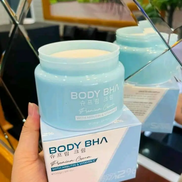 Kem sica white, body BHA 200gr - hỗ trợ sáng hồng da, kem dưỡng body skincare nữ làm đẹp da. 7