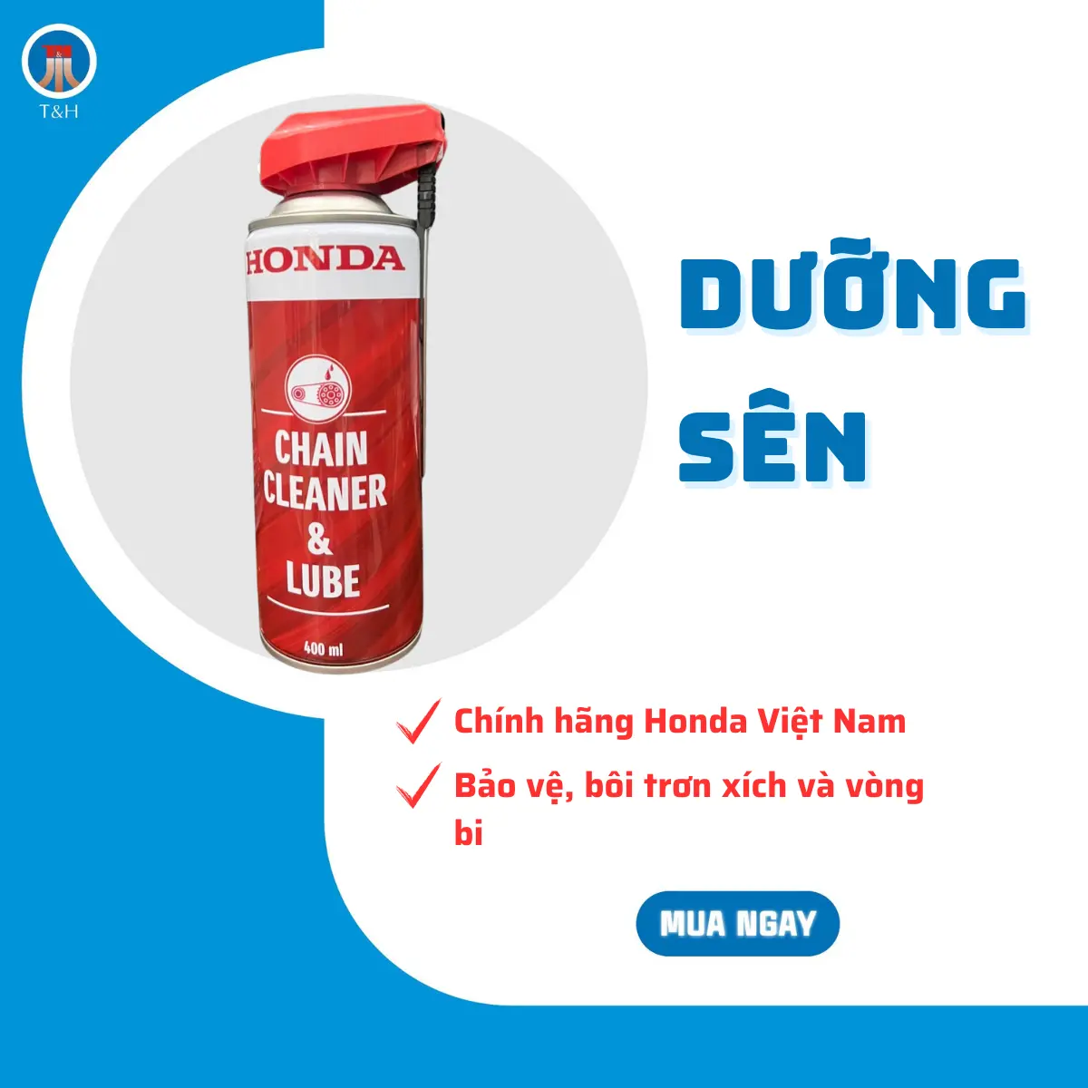 DƯỠNG SÊN CHAI TO( 400ML) - DƯỠNG XÍCH VÀ VÒNG BI