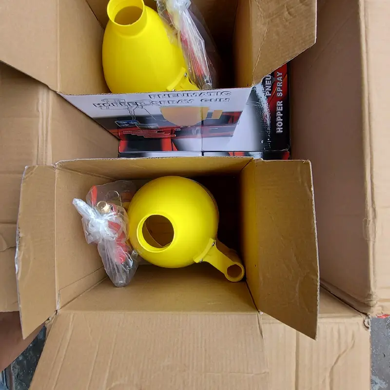 phễu phun sơn đá , phun sơn sần 2
