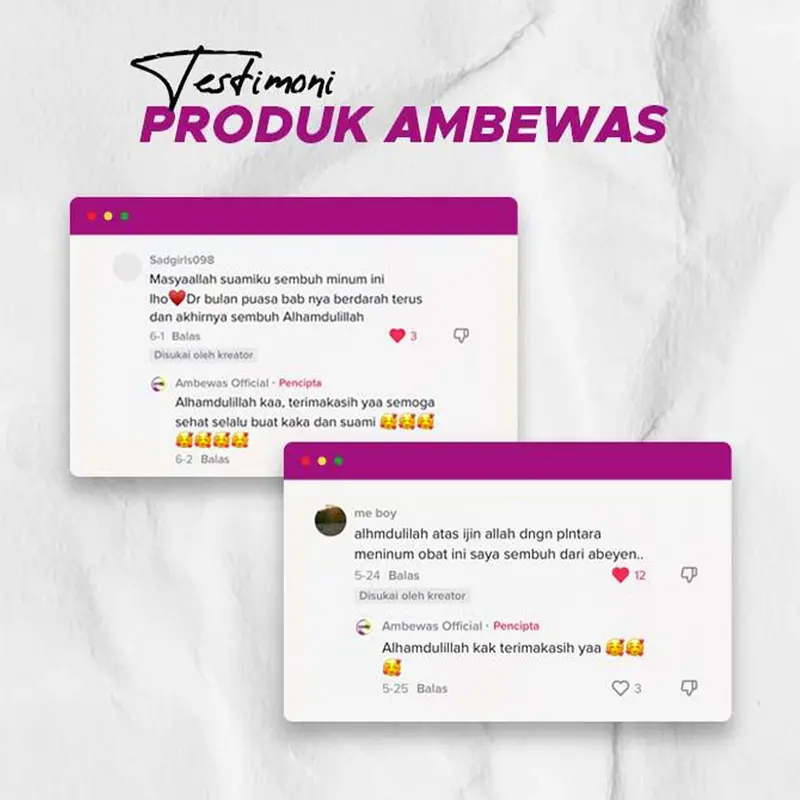 Ambewas Caps Membantu Meringankan Gejala Ambeien / Wasir Makkata Ambewas Kapsul Asli BPOM 5