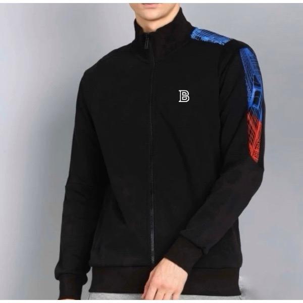 Áo Khoác Nam màu Đen P U M Sport Jacket Menwear Thể Thao Nam Nữ vải thun lạnh poly 2 da cao cấp mềm mịn không xù lông chạy bộ top Menswear