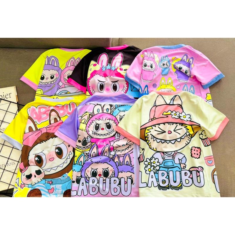 (12-23 ký) Bộ ngố siêu dễ thương thun lạnh Ann's Kids cho bé gái - Đồ bộ trẻ em Cotton 8