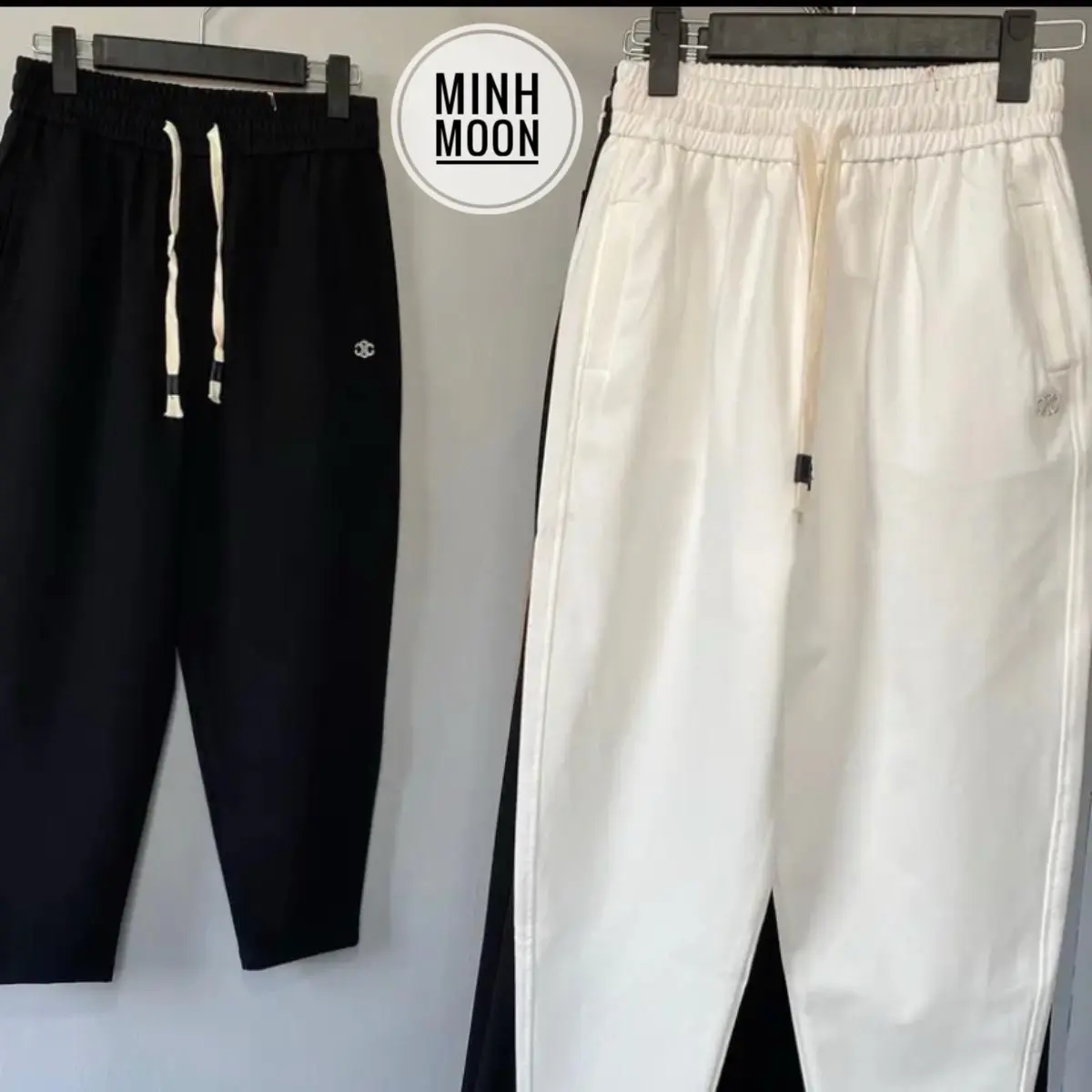 [40kg-100kg]Quần Baggy thêu túi BigSize umi hàn co giãn,cạp cao,hách dáng Women