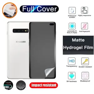 Anti Gores Hydrogel Matte Film Screen Protector Anti MInyak Untuk Samsung Galaxy S10 S10 5G S10E S10 Lite S10 Plus