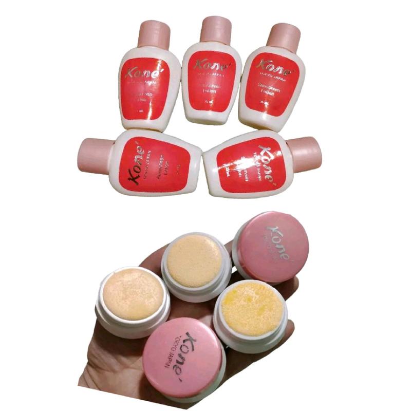Tách lẽ hộp kem dưỡng da và chai nước hoa hồng ,hổ trợ mụn,nám sạm tàn nhang.Làm Đẹp Da Skincare