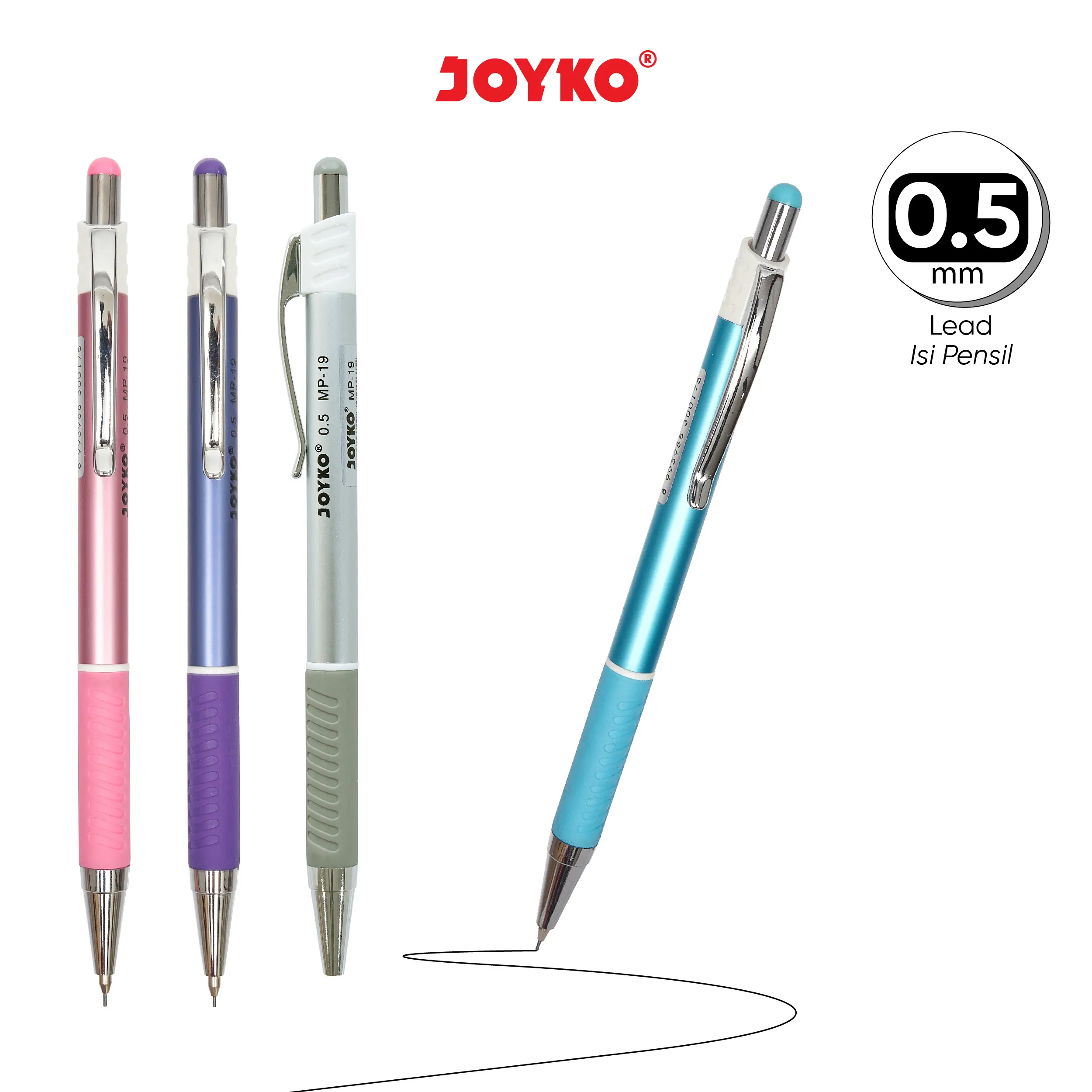Mechanical Pencil Pensil Mekanik Joyko MP-19 0.5 mm