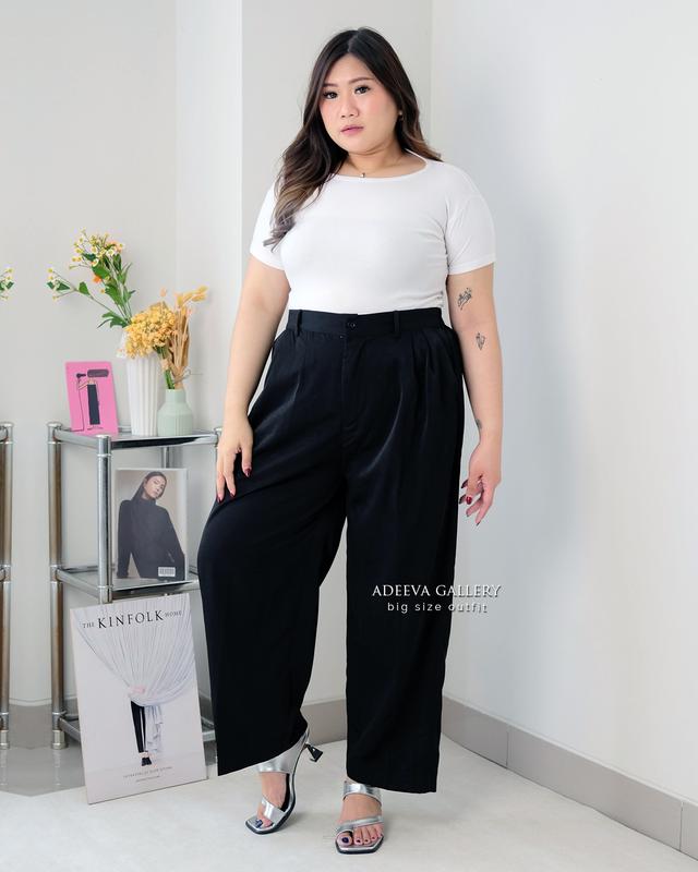 ADEEVA Loose Pants Celana Formal Casual Jumbo 7