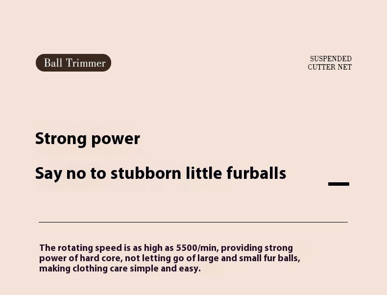 Product Introduction of New Mini Fur Ball Trimmer Household Rechargeable Lady Shaver Digital Display Clothing Hair Remover Portable Depilation Ball 3