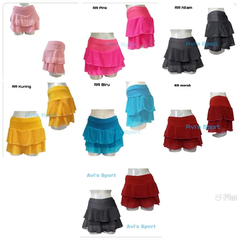 rok senam/rok tile, rok rempel Sport
