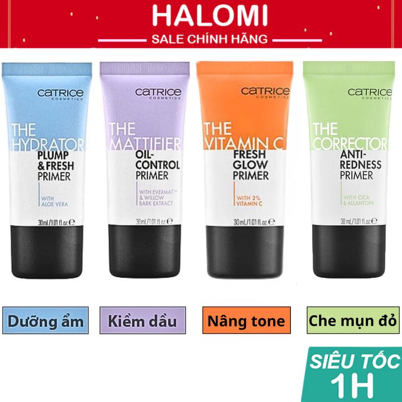 Kem Lót Catrice Prime and Fine Pore Refining Anti Shine Base Siêu Mịn Chính Hãng Phiên Bản Mới Nhất